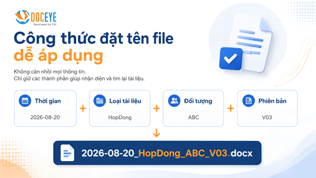 Công thức đặt tên file