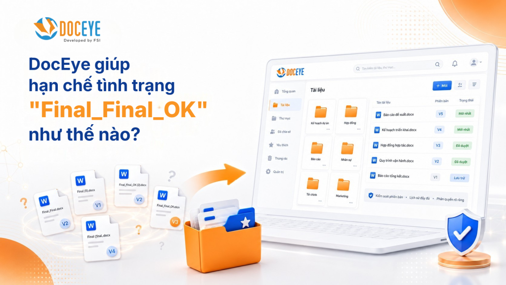 Hệ thống quản lý tài liệu DocEye.