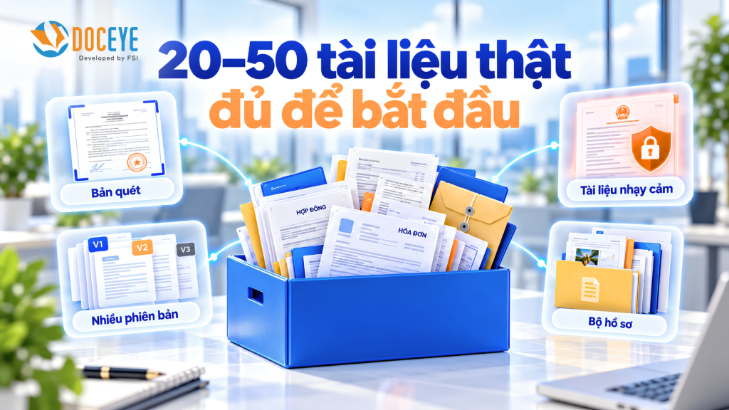 Dùng thử trên hồ sơ thật