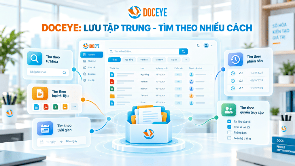 Hệ thống lưu trữ hồ sơ DocEye