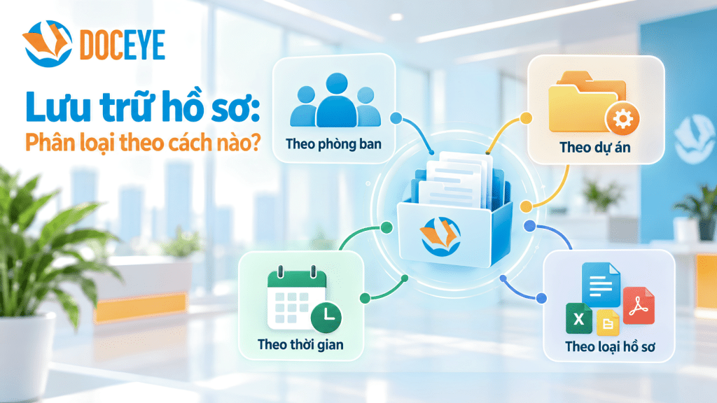 Phân loại lưu trữ hồ sơ