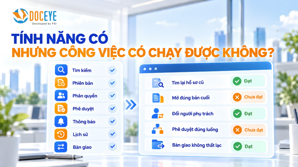 Tính năng có chưa chắc đã hiệu quả