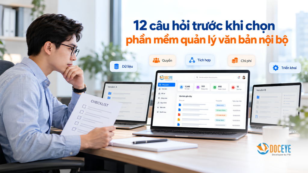 Phần mềm quản lý văn bản nội bộ