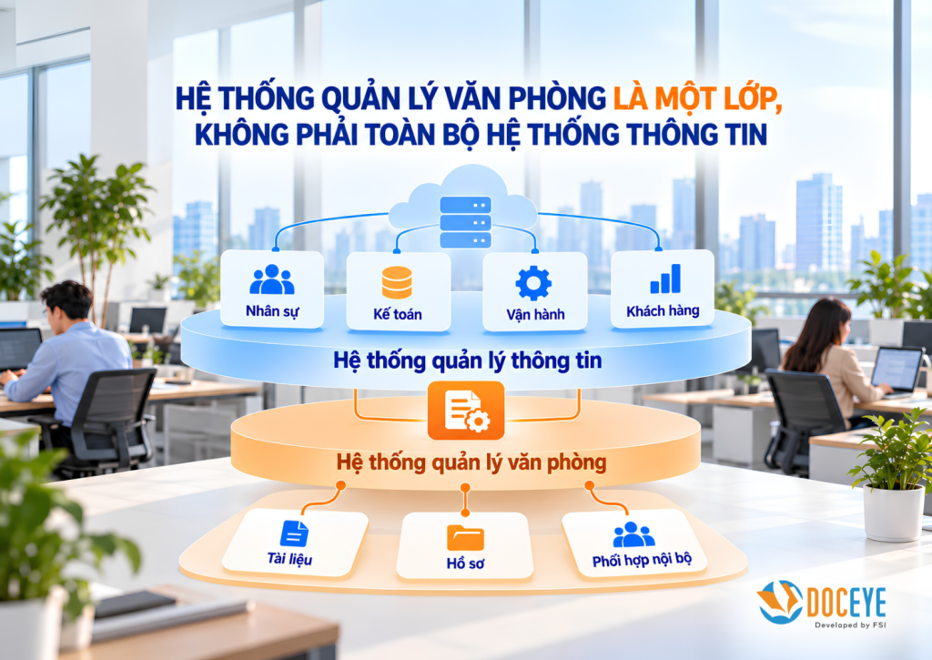 Quản lý văn phòng chỉ là một lớp