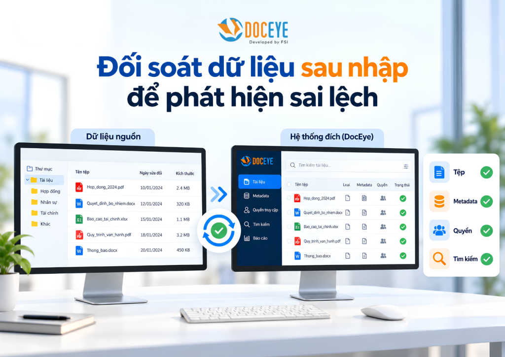 Đối soát dữ liệu